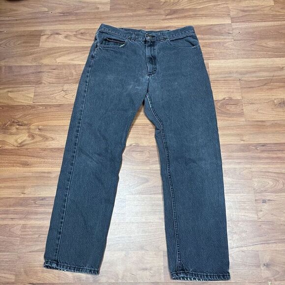 L.L. Bean Mens Double L Straight Leg Jeans Black Size 30 - Picture 3 of 10